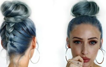 braided-top-knot-hairstyles